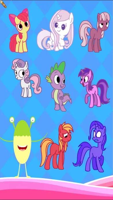 How To Draw Pony Free-the Pony World Ekran Görüntüleri