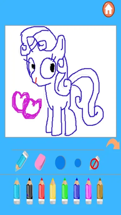 How To Draw Pony Free-the Pony World Ekran Görüntüleri