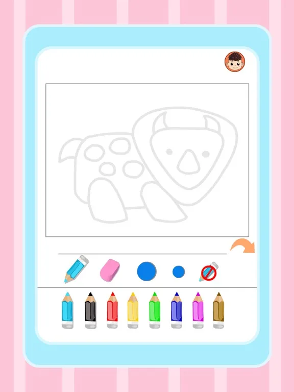 draw & doodle dinosaur iPad  Screenshots