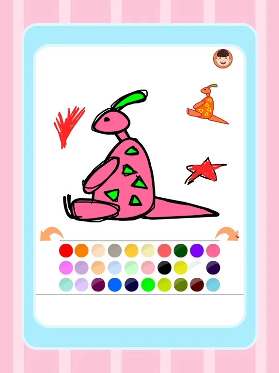 draw & doodle dinosaur iPad  Screenshots