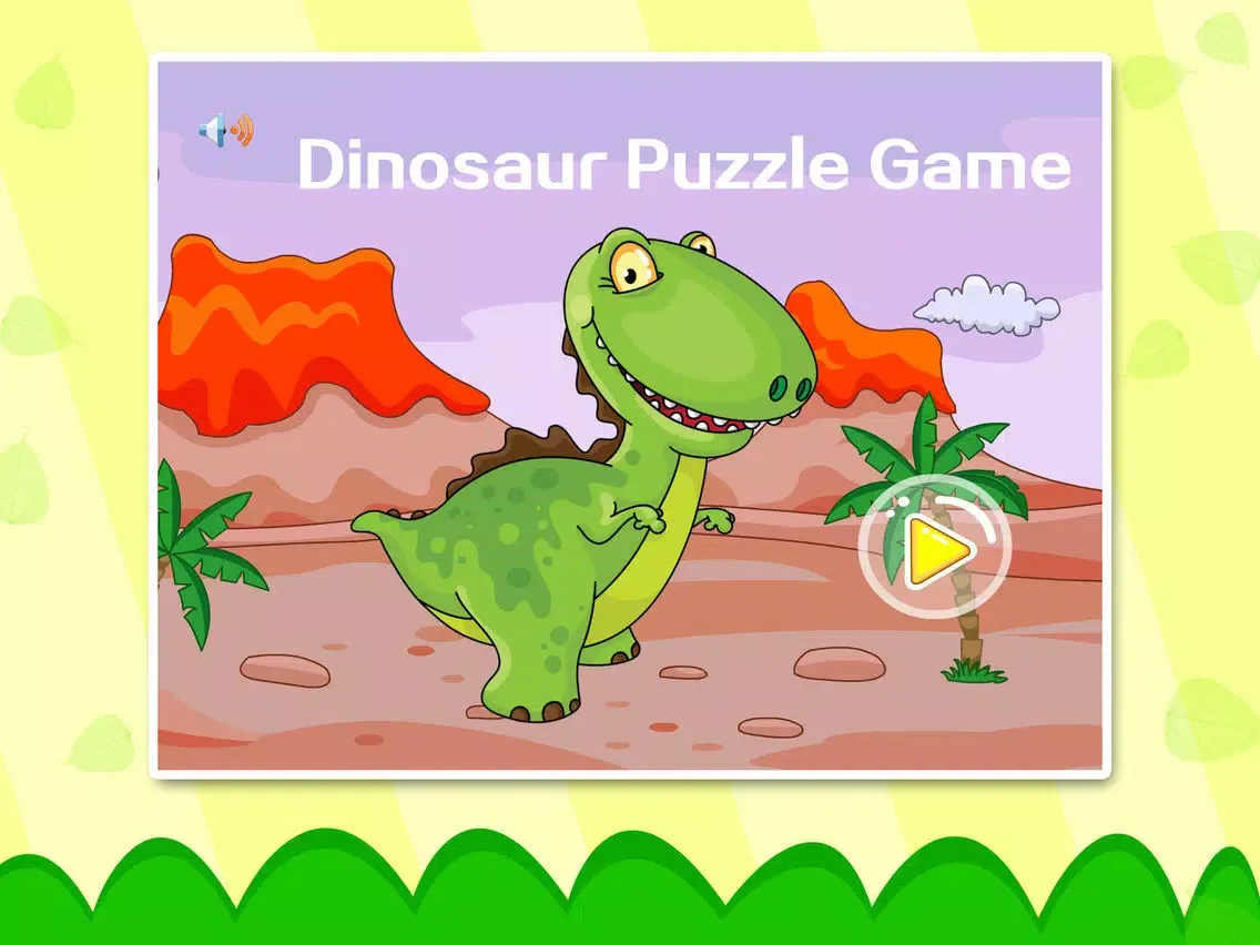 Dinosaur Puzzle Game for Toddlers - Children's puzzle Dinosaur for kids iPad 應用截圖