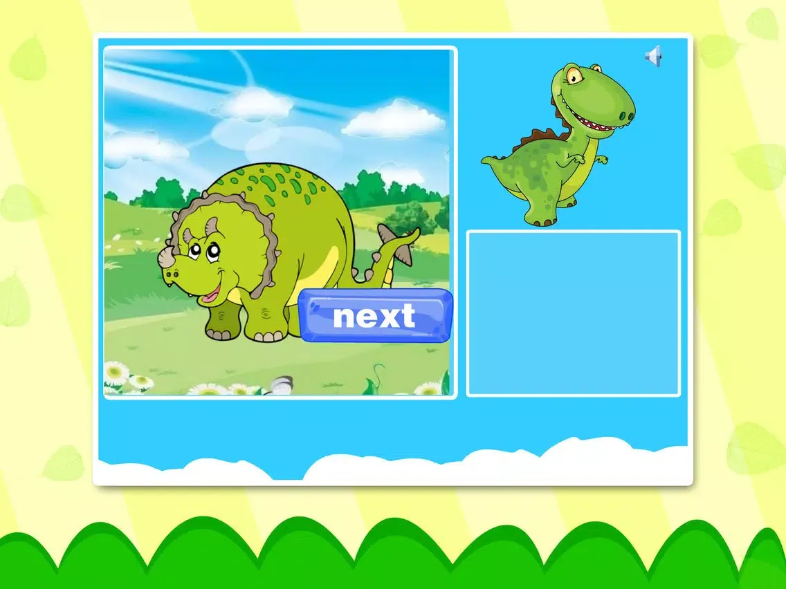 Dinosaur Puzzle Game for Toddlers - Children's puzzle Dinosaur for kids iPad 應用截圖