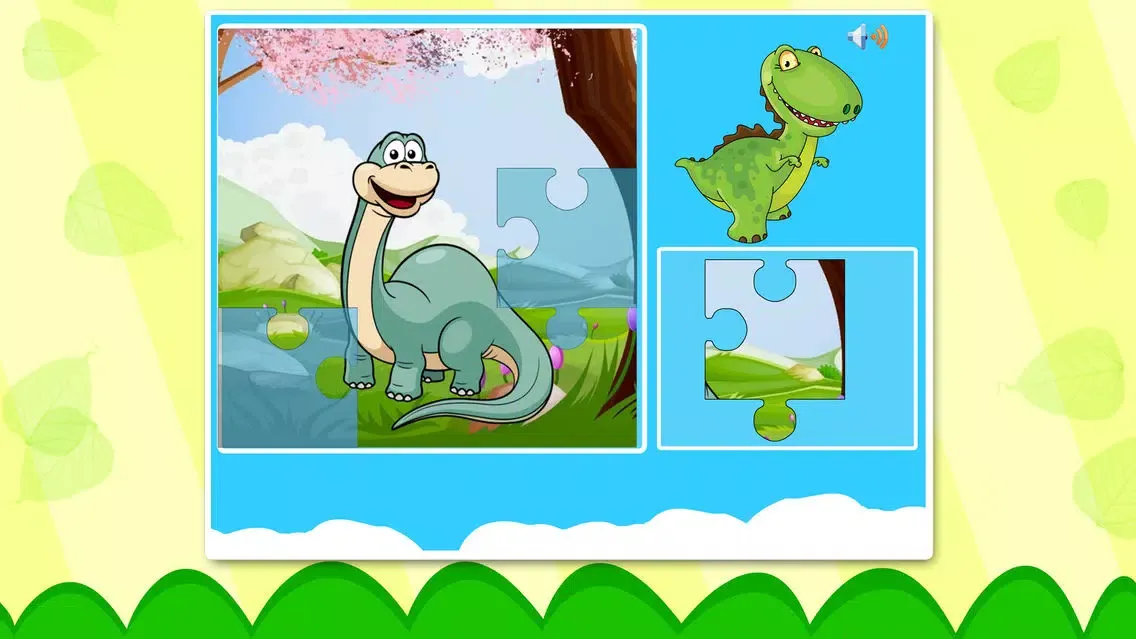 Dinosaur Puzzle Game for Toddlers - Children's puzzle Dinosaur for kids應用截圖