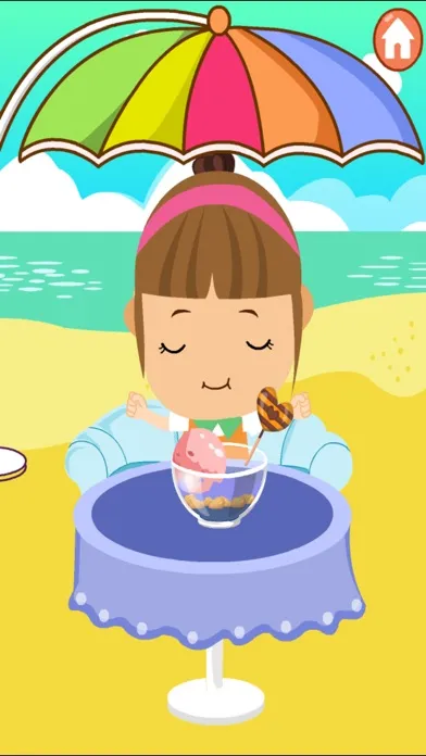 Ảnh chụp màn hình của Happy Birthday - cake,ice cream and presents