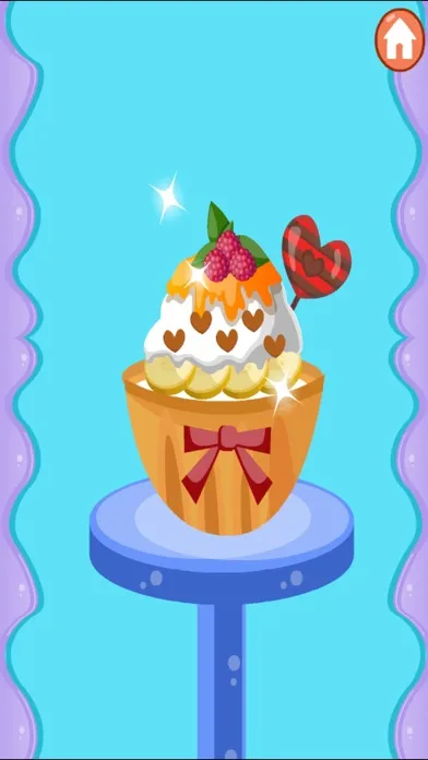 Ảnh chụp màn hình của Happy Birthday - cake,ice cream and presents