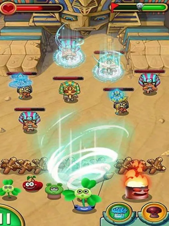 Screenshot di 植物暴击僵尸－僵尸农场保卫战 iPad 