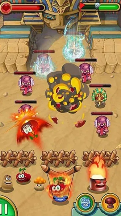 Screenshot di 植物暴击僵尸－僵尸农场保卫战