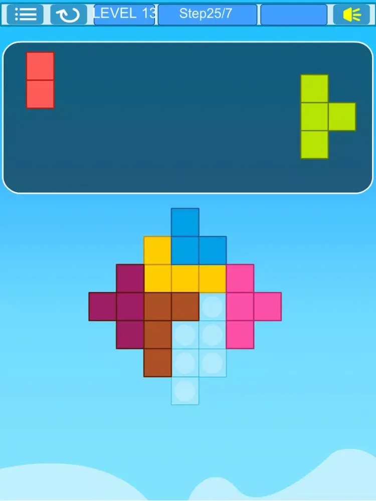 Capturas de pantalla de Mr.J Magic Tangram iPad 