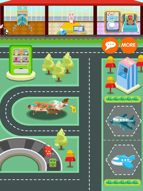 Airport Simulation iPad  Screenshots