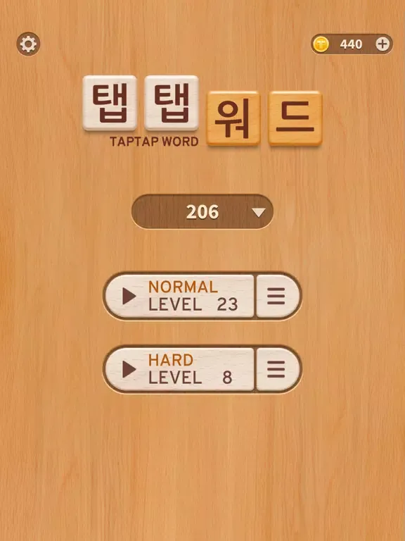 Tap Tap Word - Learn Korean iPad 应用截图