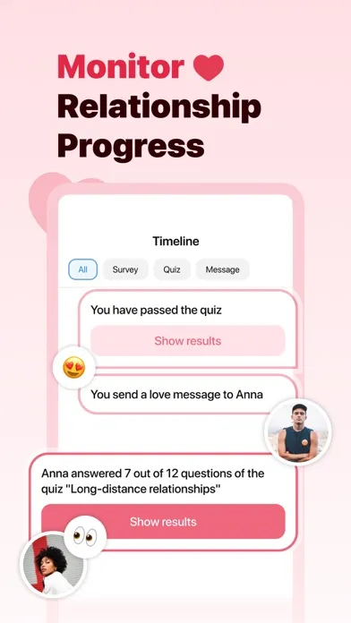 Zrzuty ekranu DUO: Relationships for couples