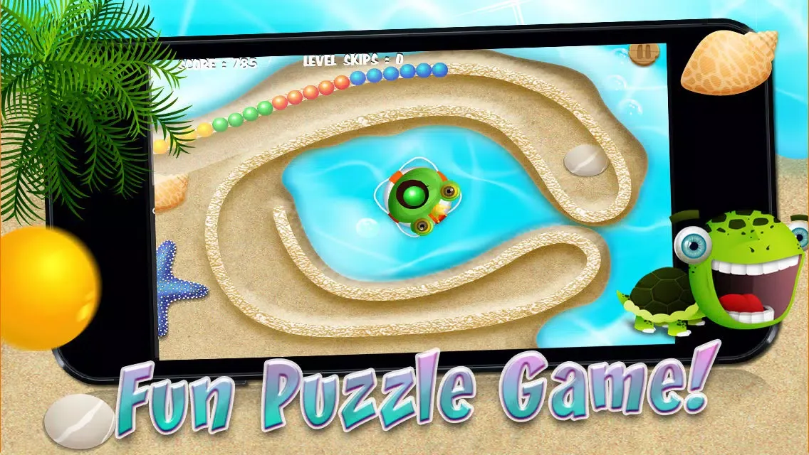 A Beach of Happy Frog & Friends Goes Boom FREE Screenshots