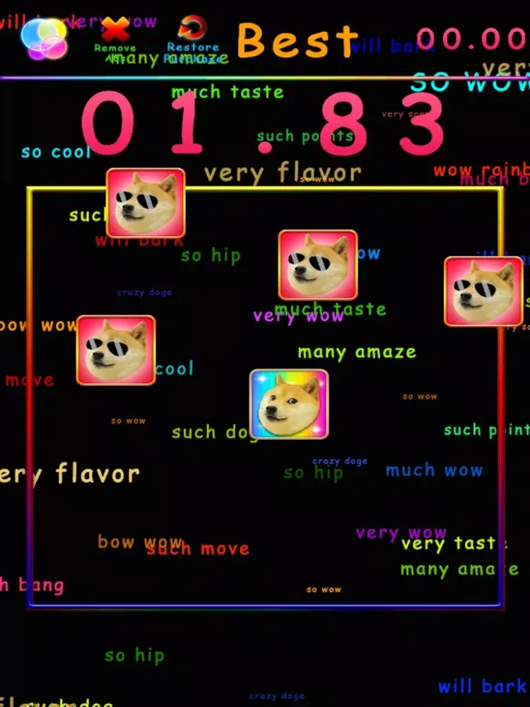 Zrzuty ekranu A Doge Bit Escape Such Wow FREE iPad 