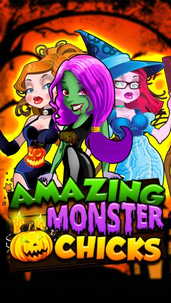 Capturas de tela do A Monster Chickz Spooky Dress-Up Make-Over - Free Salon Games for Girls