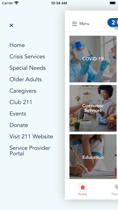 Capturas de pantalla de 211 Broward