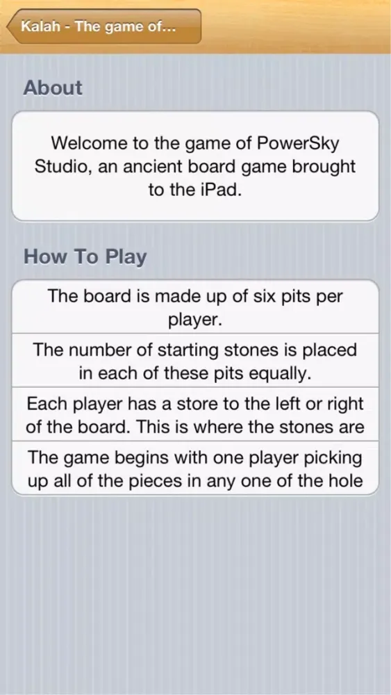 Mancala Kala Screenshots