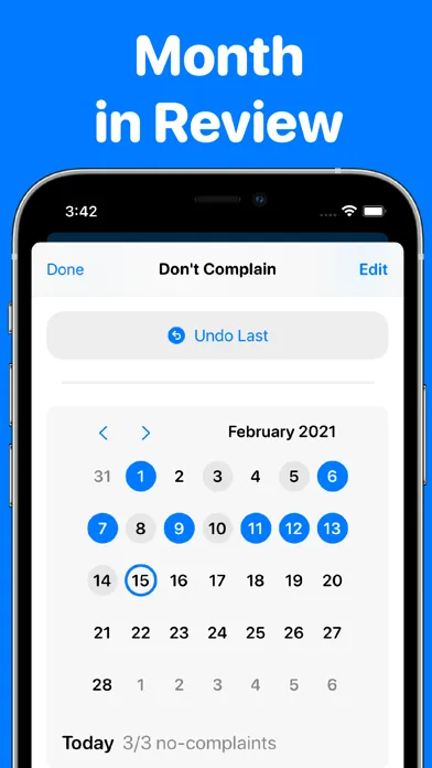 Capturas de pantalla de achvmnts | habits and goals
