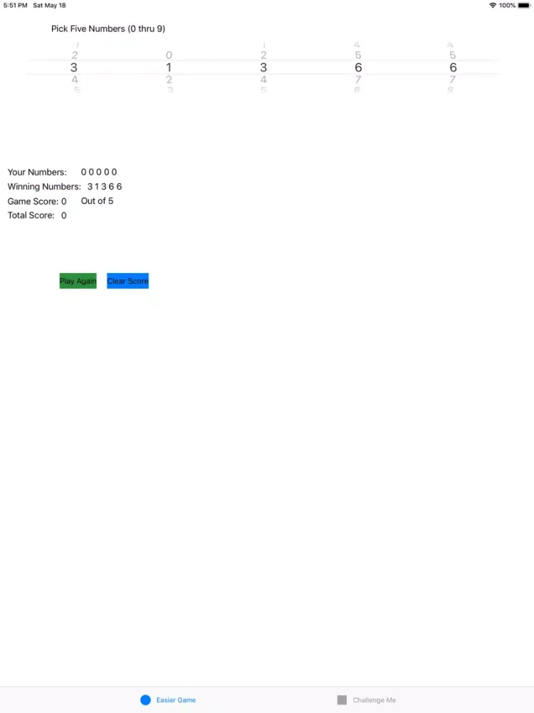 Capturas de pantalla de Fun Lotto Game iPad 