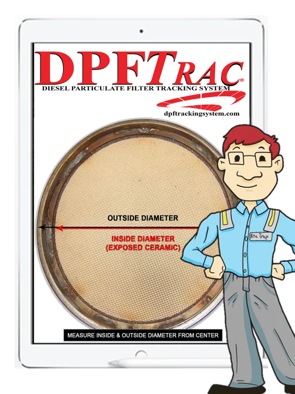 DPFTrac DPF Tracking System iPad  스크린샷