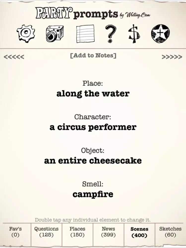 Zrzuty ekranu Party Prompts iPad 
