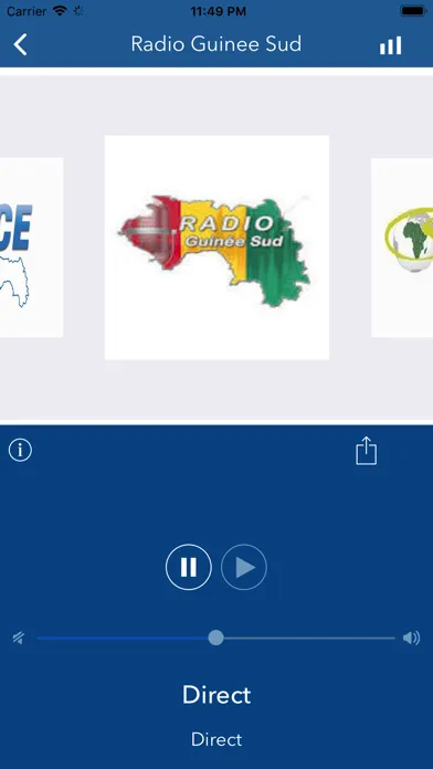Guinee Radio Ekran Görüntüleri