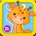 Animated Puzzle Game with Animals and Vehicles for Toddler and Preschool Kids by Abby Monkey®