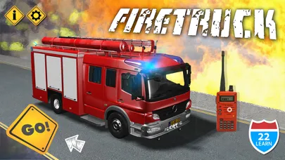 Captures d'écran de Kids Vehicles Fire Truck games