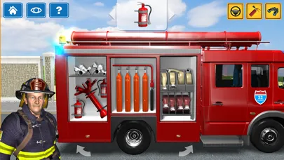 Captures d'écran de Kids Vehicles Fire Truck games
