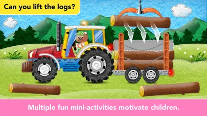 Captures d'écran de Kids Vehicles Fire Truck games