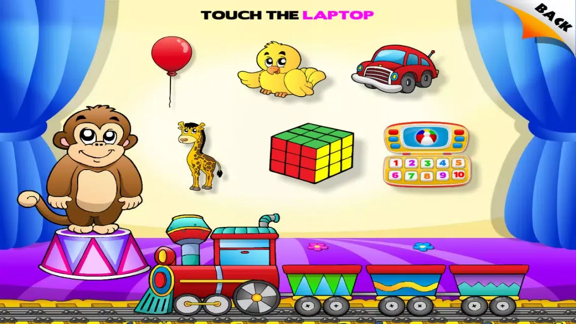 Toys Train • Kids Love Learning Toys: Fun Interactive Adventure Game with Animals, Cars, Trucks and more Vehicles for Children (Baby, Toddler, Preschool) by Abby Monkey® Screenshots