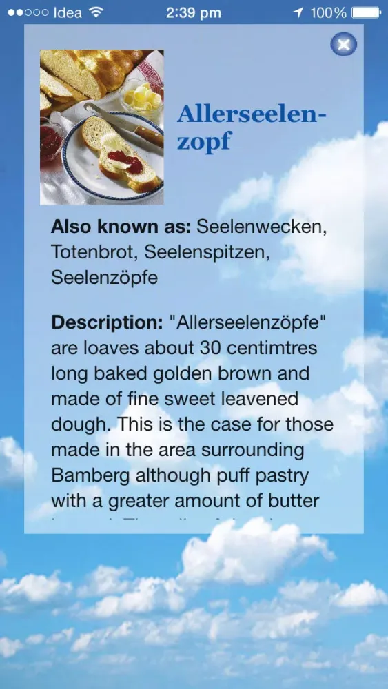 Captures d'écran de Food from Bavaria – a guide to the best bavarian specialities