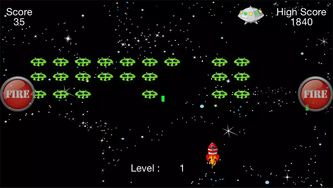 Tangkapan layar Space Invasion !