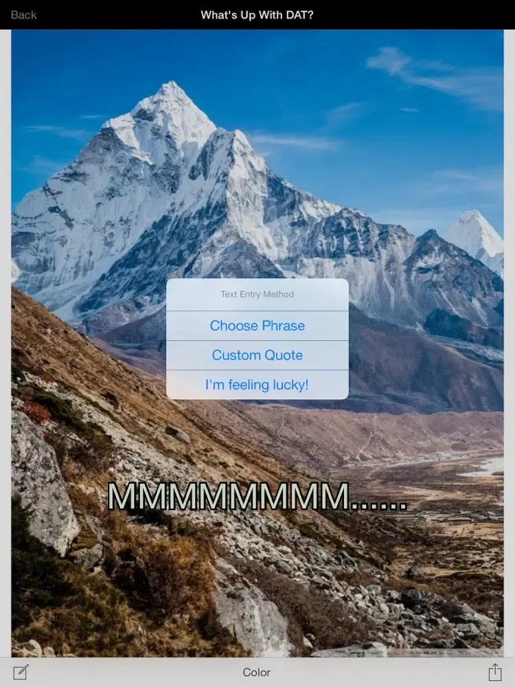 What's Up With DAT? iPad  سکرین شاٹس