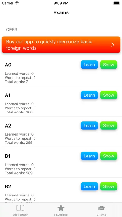 Spanish Pro: dictionary tutor スクリーンショット