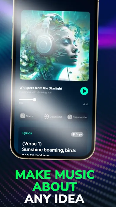 AI Song Generator - Songz 스크린샷