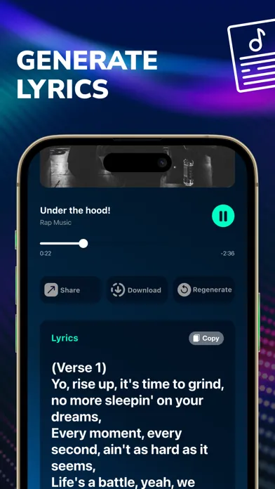 AI Song Generator - Songz 스크린샷