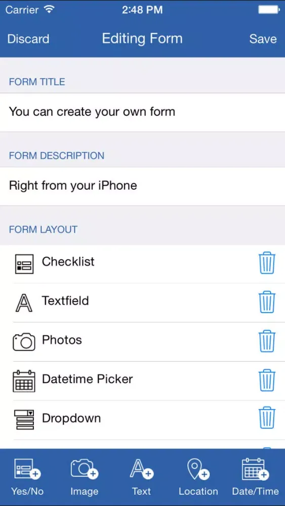 Agentlytic One: Customizable Outdoor Inspections forms and checklist Screenshots