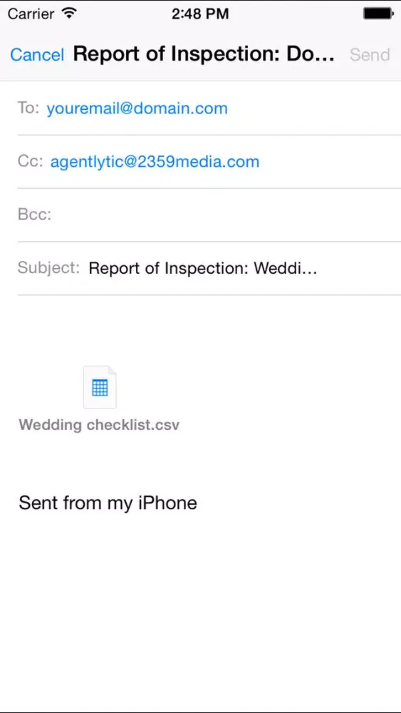 Agentlytic One: Customizable Outdoor Inspections forms and checklist Screenshots
