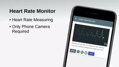 Tangkapan layar Heart Rate Monitor