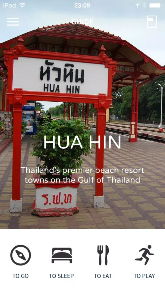 Zrzuty ekranu HUA HIN - City Guide