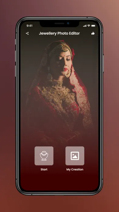 ภาพหน้าจอของ Jewellery Photo Editor App