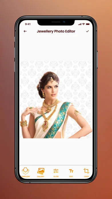 ภาพหน้าจอของ Jewellery Photo Editor App
