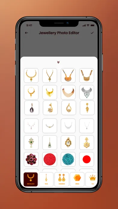 ภาพหน้าจอของ Jewellery Photo Editor App