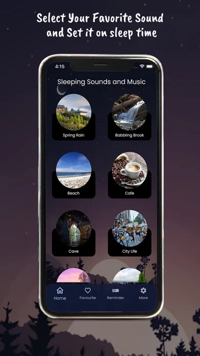 ภาพหน้าจอของ Sleeping Sounds & Music Relax