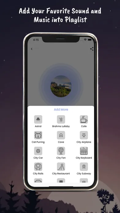 ภาพหน้าจอของ Sleeping Sounds & Music Relax