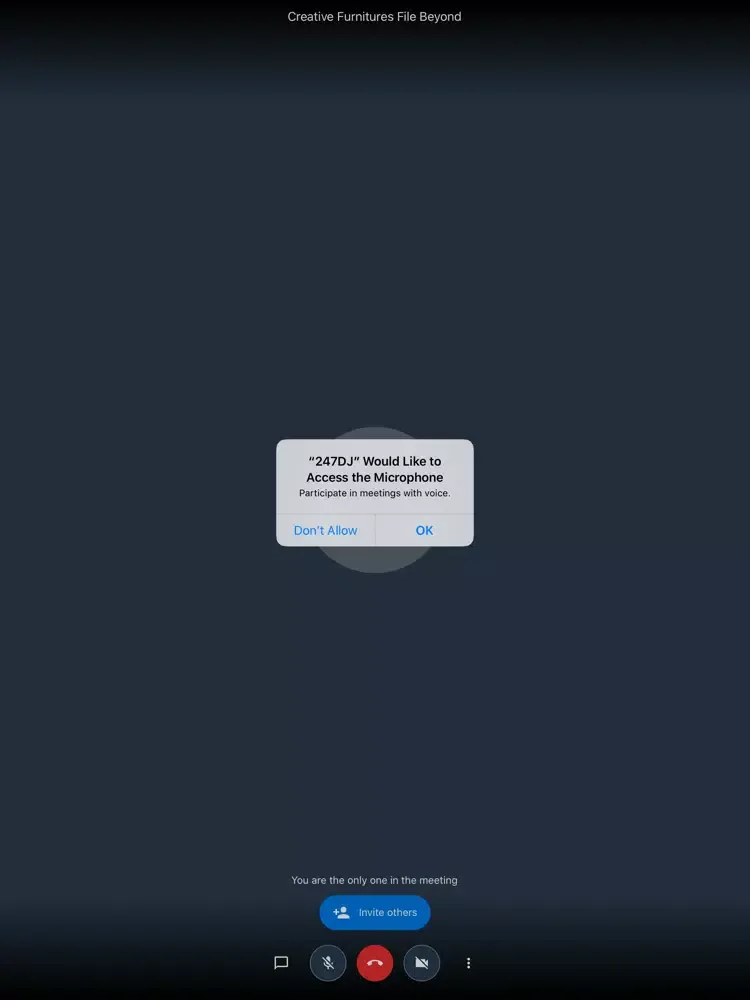 247DJ - Host Events Online iPad 应用截图