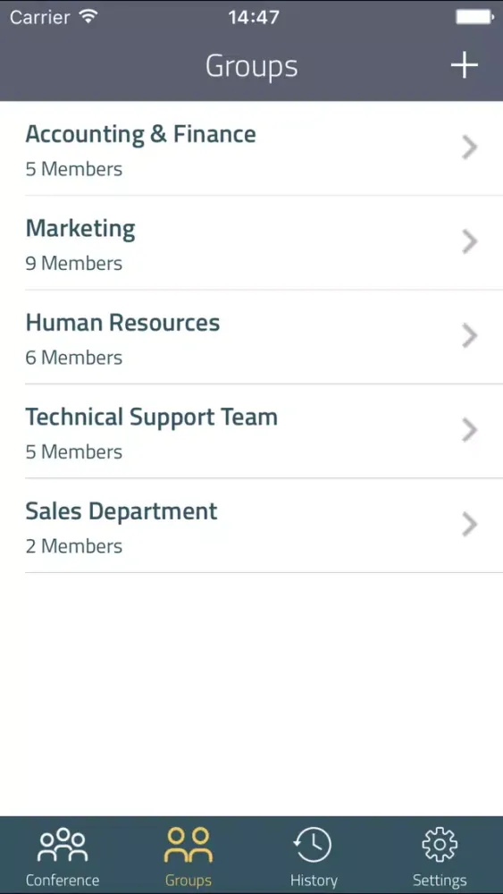 247meeting - Conference Call স্ক্রিনশট
