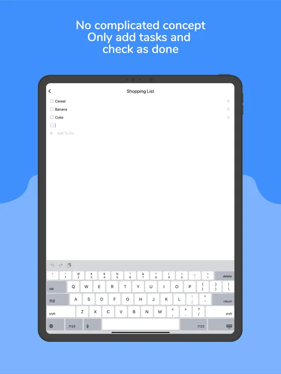 Zrzuty ekranu SuperSimpleToDo: To-Do & Tasks iPad 