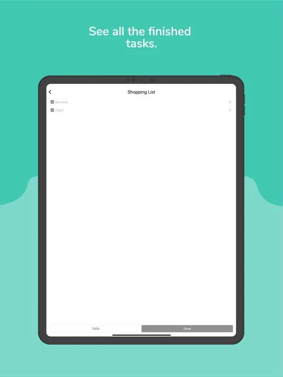 Zrzuty ekranu SuperSimpleToDo: To-Do & Tasks iPad 