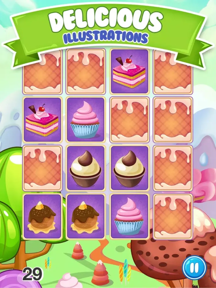Capturas de pantalla de Sweet Pair Match iPad 
